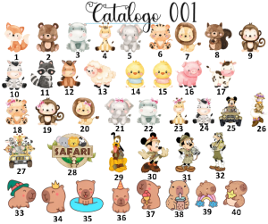 Apliques para laços e gravatas pet 01
