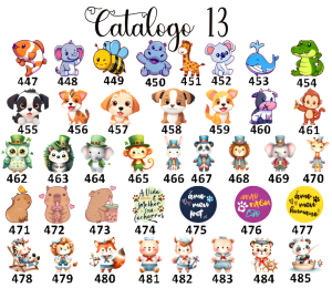 Apliques para laços e gravatas pet 13